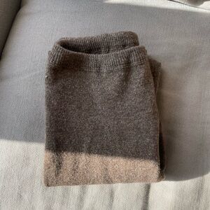 100% Mongolian wool leggings